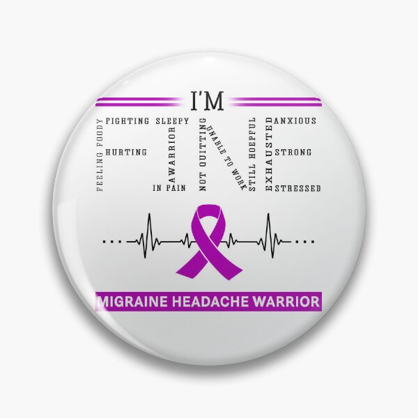 Item preview, I'm Fine Migraine Headache Warrior Support Migraine Headache Awareness Gifts designed and sold by rechardtee.