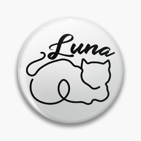 Item preview, Luna My Cat One line drawing Cats designed and sold by Tonytops ⭐⭐⭐⭐⭐.