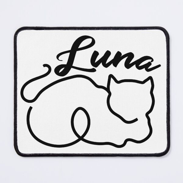 Item preview, Luna My Cat One line drawing Cats designed and sold by Tonytops ⭐⭐⭐⭐⭐.