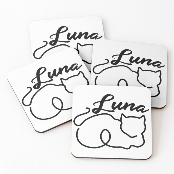 Item preview, Luna My Cat One line drawing Cats designed and sold by Tonytops ⭐⭐⭐⭐⭐.