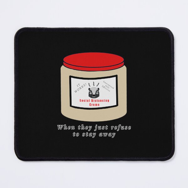 Item preview, Social Distancing Creme designed and sold by janraydesigns.