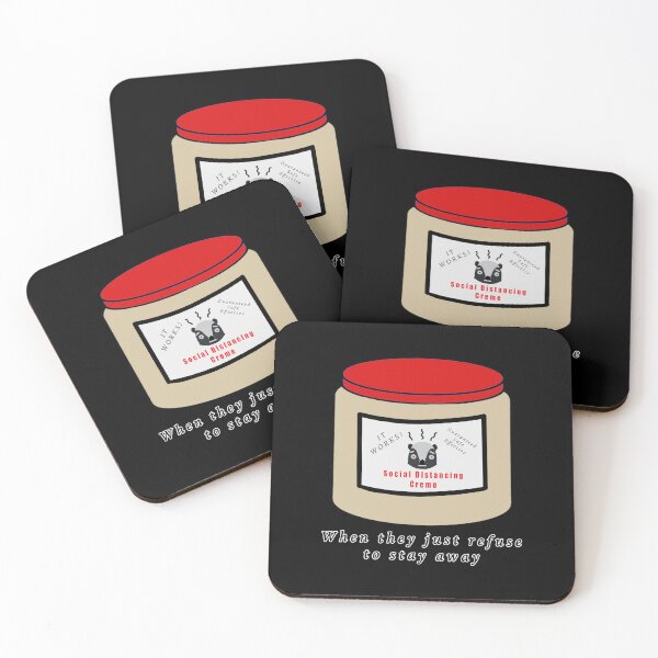 Item preview, Social Distancing Creme designed and sold by janraydesigns.