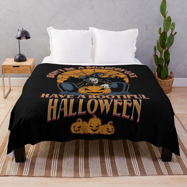 Item preview, Don't Be A Scaredy Cat Have A Bootiful Halloween Camiseta divertida designed and sold by ShutEyeShirts.