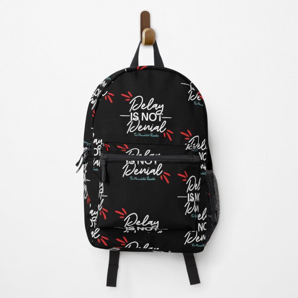 Item preview, Delay is Not Denial - Black designed and sold by TheReporter1.