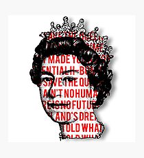 God save the Queen Photographic Print