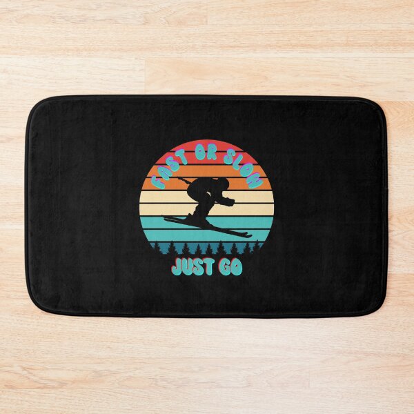 Item preview, Fast Or Slow Just Go - Sunset Design Ski jumper designed and sold by ImagesDesigns.
