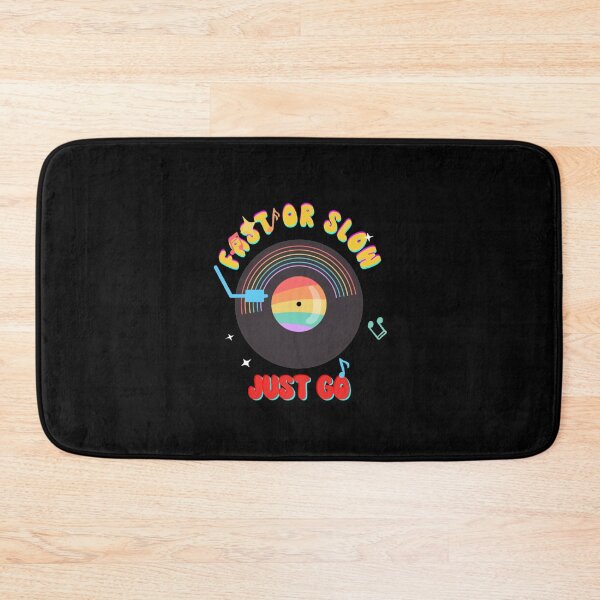 Item preview, Fast Or Slow Just Go - Record Player designed and sold by ImagesDesigns.