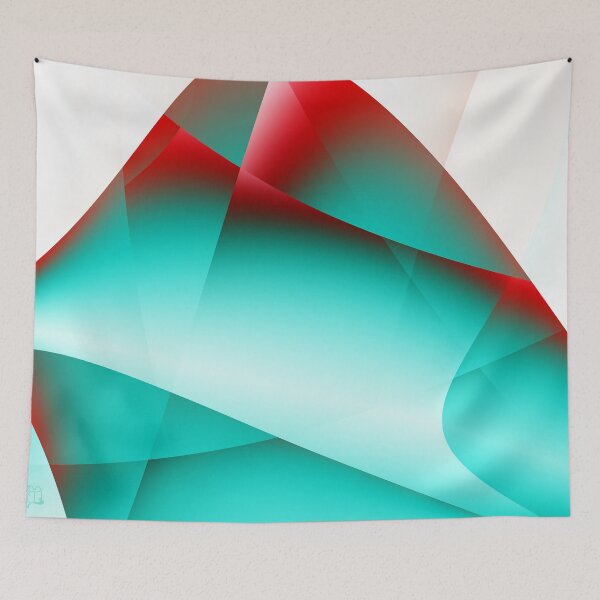 Item preview, Only Love colorful geometric abstract fractal designed and sold by Glimmersmith.