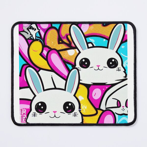 Item preview, Graffiti Street Art Rabbit Wild Style designed and sold by friskyfoxtrot.