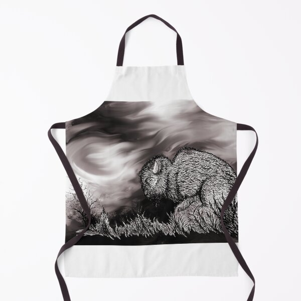 Item preview, Bison under stormy skies designed and sold by SRKFineArt.