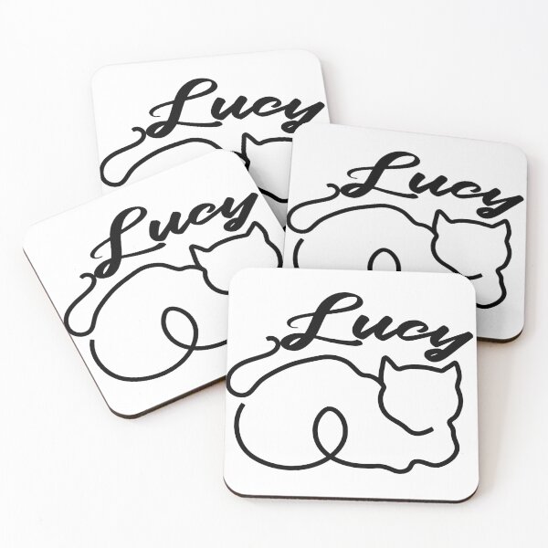 Item preview, Lucy My Cat One line drawing Cats designed and sold by Tonytops ⭐⭐⭐⭐⭐.
