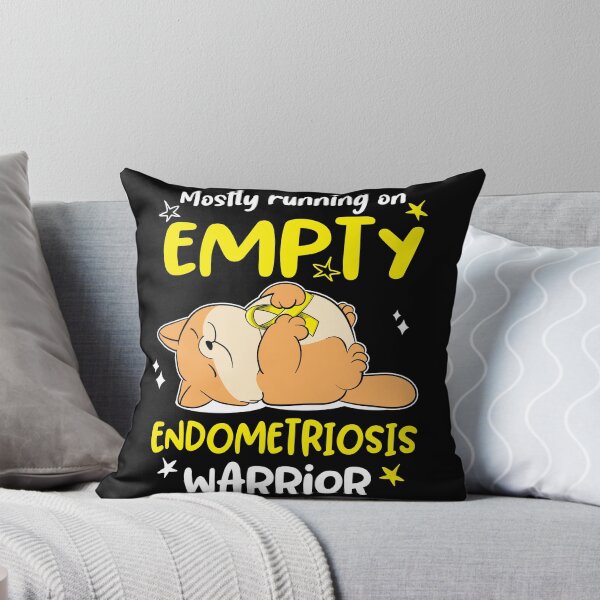 Item preview, Mostly running on Empty Endometriosis Warrior designed and sold by ElizabethS809.