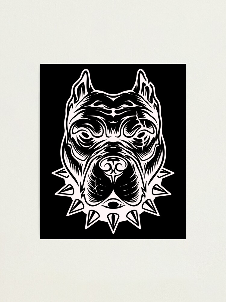 絵画 PITBULL  27x51cm Naxart Studio 'Pitbull' Gallery-wrapped Canvas Wall Art