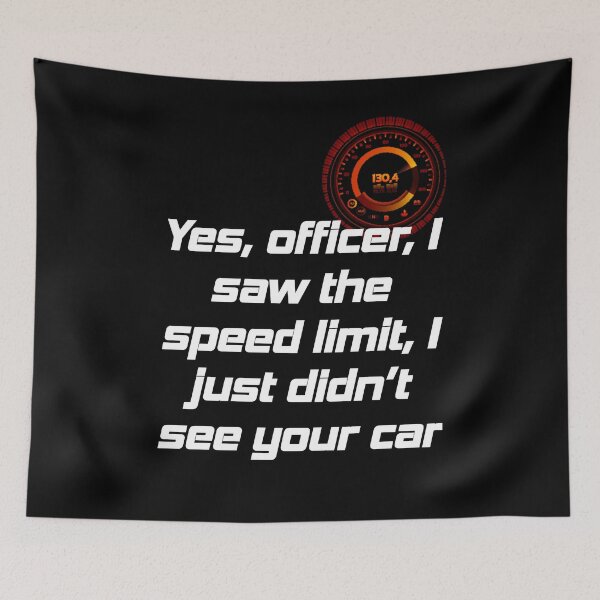 Item preview, Yes, officer, I saw the speed limit, I just didn’t see your car designed and sold by Gevover.
