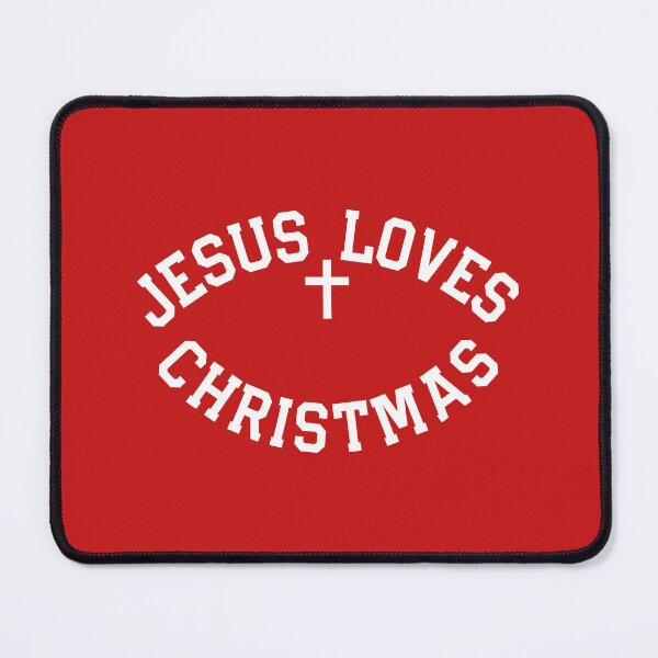 Artikelvorschau, Jesus liebt Weihnachtsslogan entworfen und verkauft von thetshirtworks.