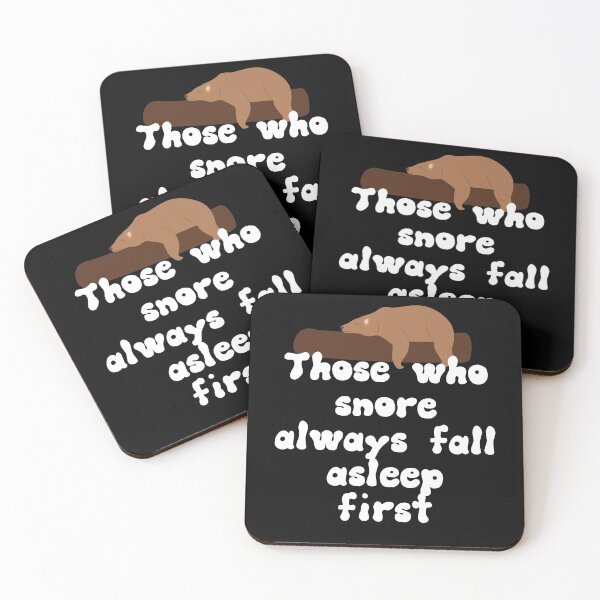 Item preview, Those who snore always fall asleep first designed and sold by Gevover.