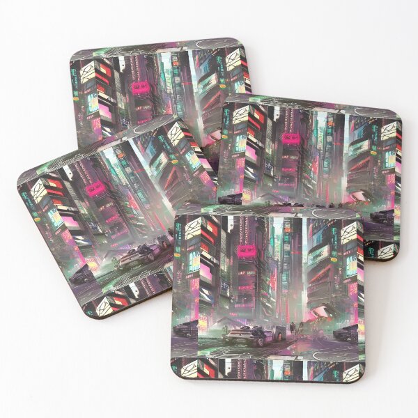 Item preview, Cyberpunk Edgerunners generated art of the anime universe designed and sold by Nubaex.