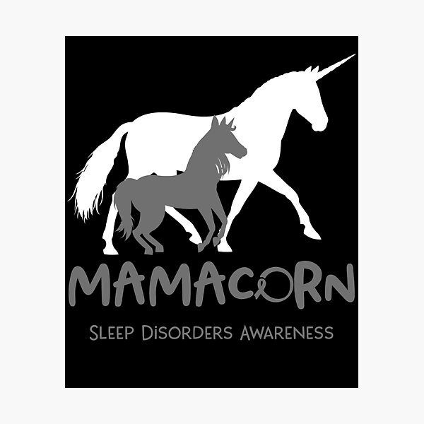 Item preview, Sleep Disorders Awareness Mama Unicorn Mamacorn Support Sleep Disorders Warrior  designed and sold by RunningShop.