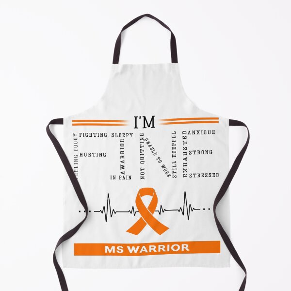 Item preview, I'm Fine MS Warrior Support MS Awareness Gifts designed and sold by rechardtee.