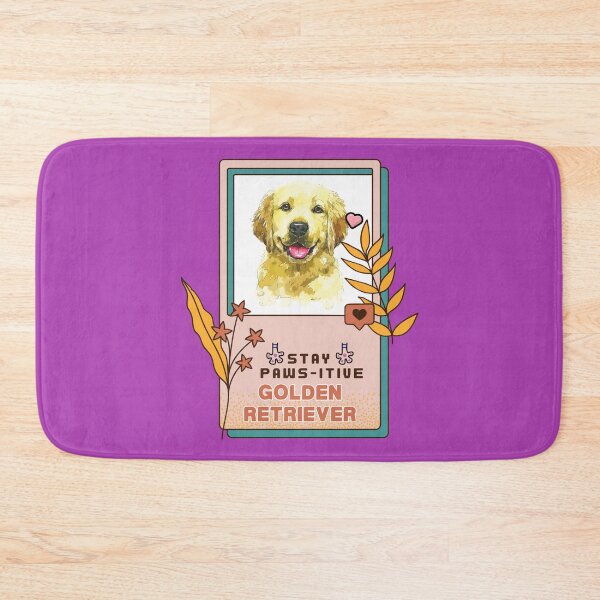 Item preview, Golden Retriever Watercolor Drawing Dog Breed | Stay Paws-itive Dog Series -92 designed and sold by PetinHeart.