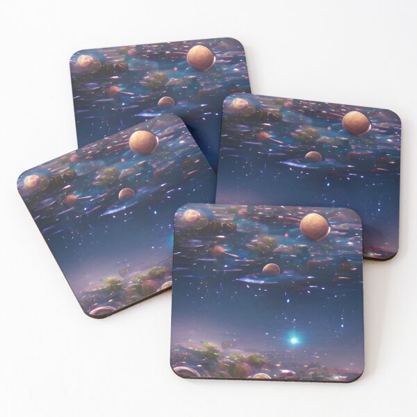 Item preview, SURREAL DREAMY PLANETS designed and sold by sailorsam1805.
