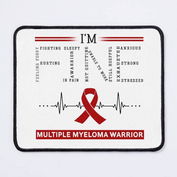 Item preview, I'm Fine Multiple Myeloma Warrior Support Multiple Myeloma Awareness Gifts designed and sold by rechardtee.