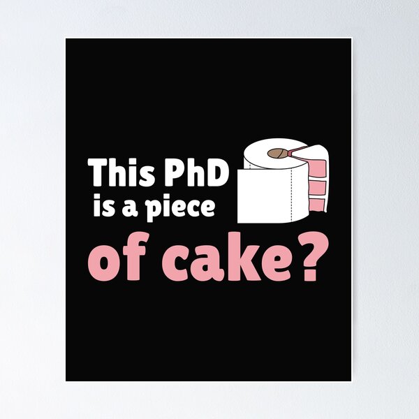PhD Defense Cake |