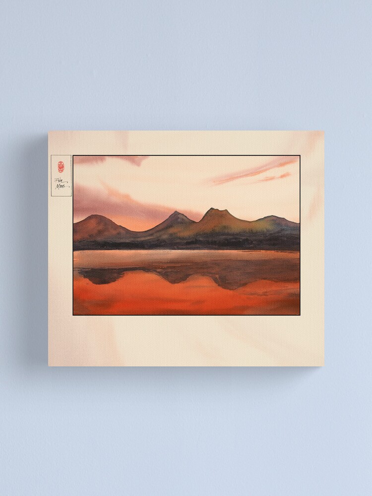 Alternate view of Coles Bay Canvas Print