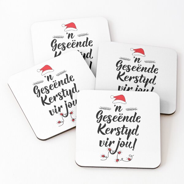 Item preview, Merry Christmas to you - Afrikaans text. lettering. designed and sold by pidzam4e.