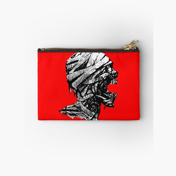 Item preview, screaming mummy, halloween, horror movies fan, a zombie mummy, illustration, engraved designed and sold by DALIO666.