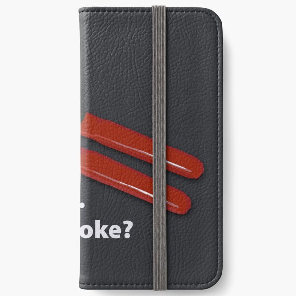Can I Open Dad Joke Dark iPhone Wallet