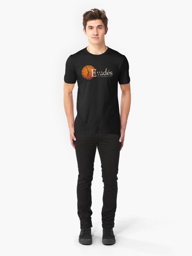 T-shirt ajusté ''Evades du Temps / Time Escapers' : autre vue
