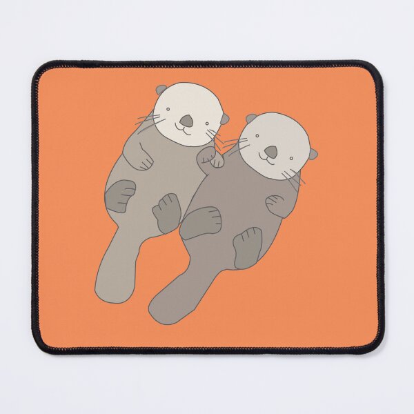 Item preview, Otters Holding Hands designed and sold by AmeeqaSiddiqui.