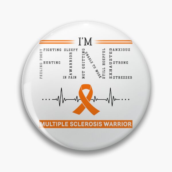 Item preview, I'm Fine Multiple Sclerosis Warrior Support Multiple Sclerosis Awareness Gifts designed and sold by rechardtee.
