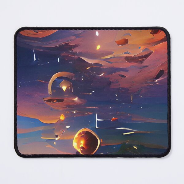 Item preview, SURREAL PLANETS IN A PINK GALAXY designed and sold by sailorsam1805.