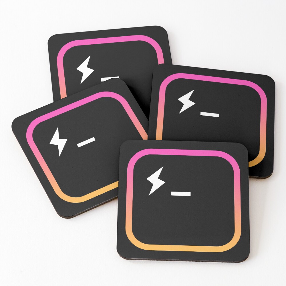 Item preview, Coasters (Set of 4) designed and sold by typo-n-quotes.