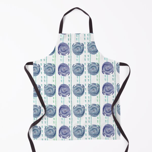 Item preview, Watercolor Manatee swirls - handrawn Florida Manatee art - Swimming with Manatee - I love manatee designed and sold by smooshfaceutd.