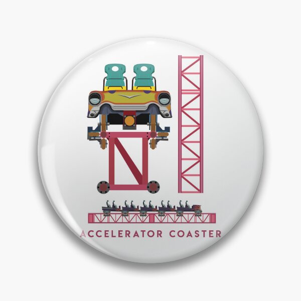 Item preview, Xcelerator Intamin Accelerator Launch Coaster Design designed and sold by CoasterMerch.