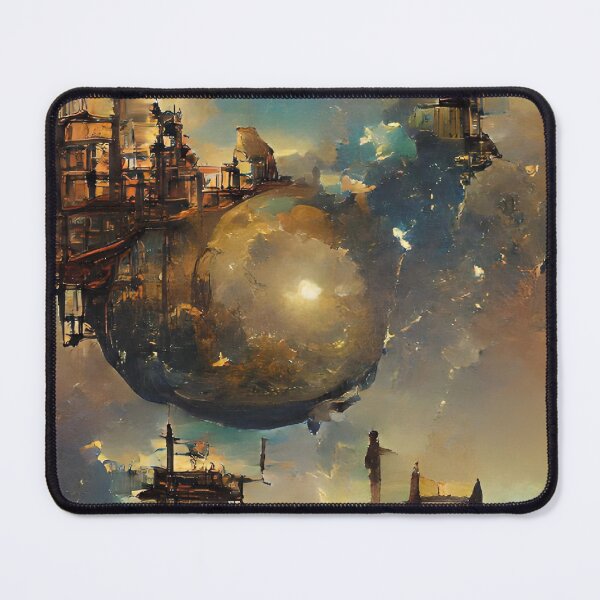 Item preview, SURREAL PLANETS IN A STEAMPUNK GALAXY designed and sold by sailorsam1805.