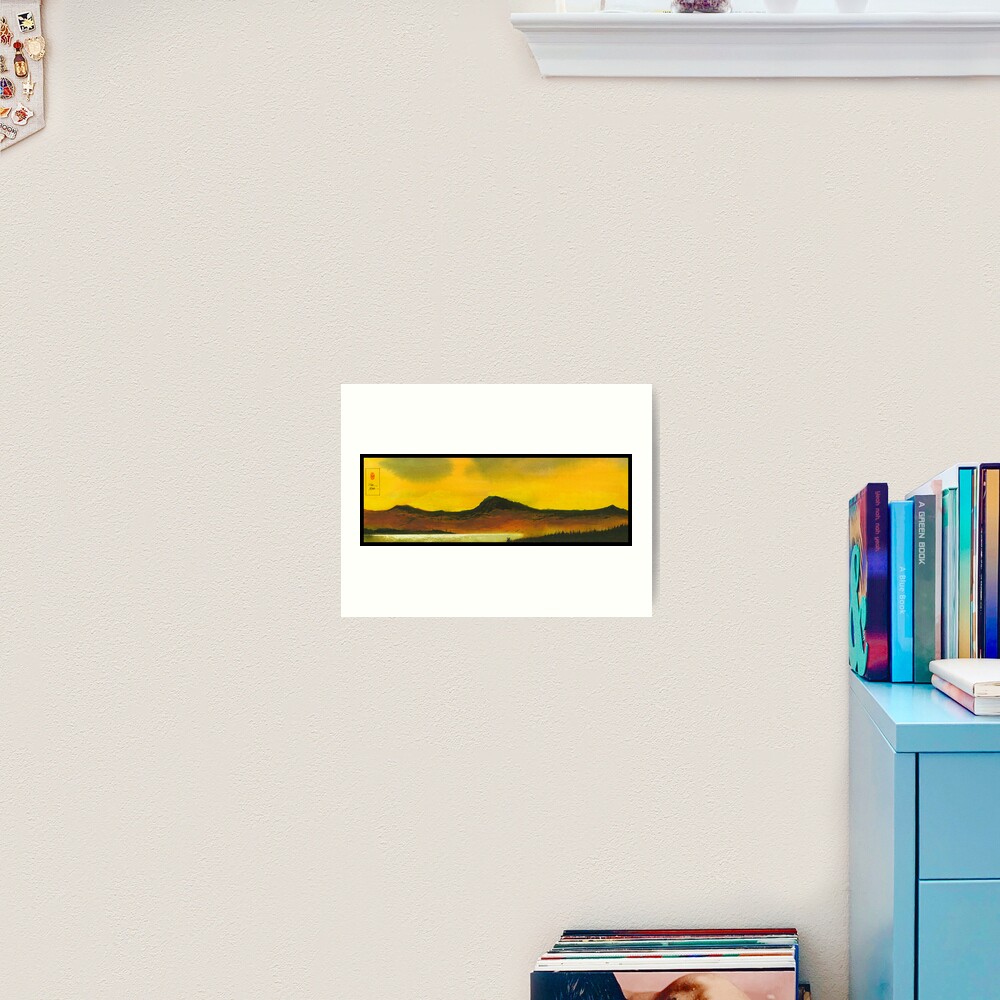 Yellow Sky Art Print