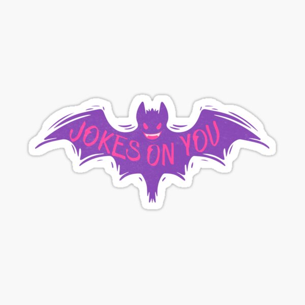 Item preview, Jokes On You, The Joking Bat, Avongers designed and sold by InnaPo ⭐⭐⭐⭐⭐.