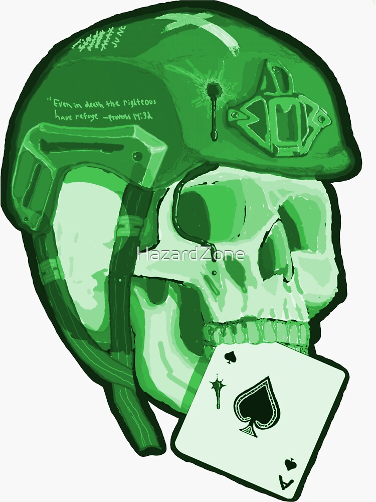 Green Skull Face Shield, Zazzle