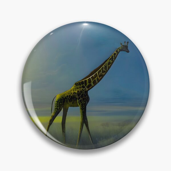 Item preview, A Giraffe strolls by the Cliffs designed and sold by PictureNZ.