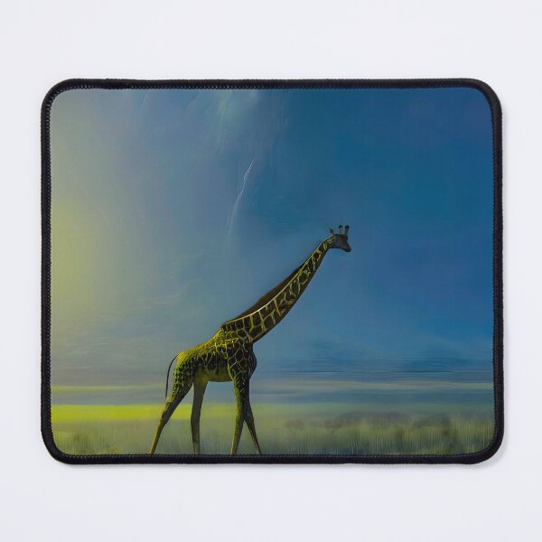 Item preview, A Giraffe strolls by the Cliffs designed and sold by PictureNZ.