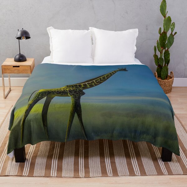 Item preview, A Giraffe strolls by the Cliffs designed and sold by PictureNZ.