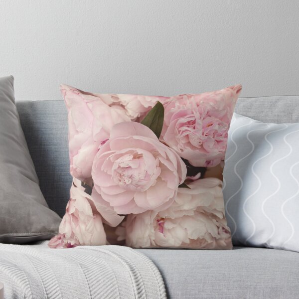 Aperçu de l'œuvre Fleurs de pivoine rose créée et vendue par prettypetal.