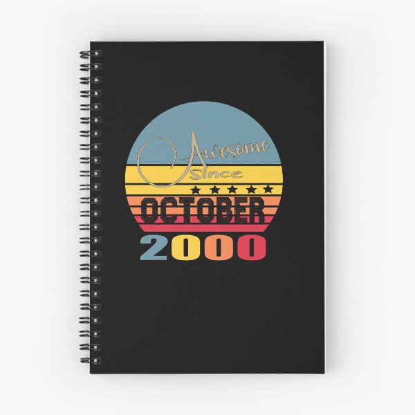 Item preview, 22th Birthday Funny Awesome Since October 2000 22-Year-Old designed and sold by Nedskr.