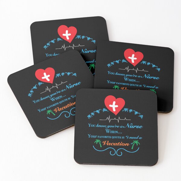 Item preview, You Know You're A Nurse When Your Favorite Quote Is I Need A Vacation  designed and sold by iMobb06.