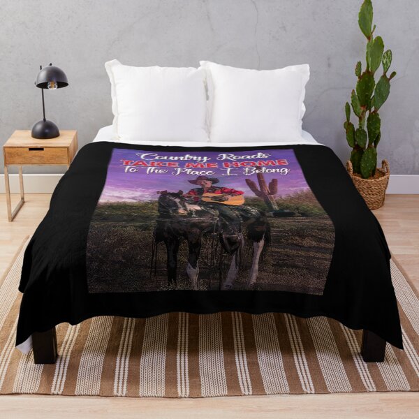 Item preview, Country Roads Take Me Home To The Place I Belong designed and sold by flairzieskem.