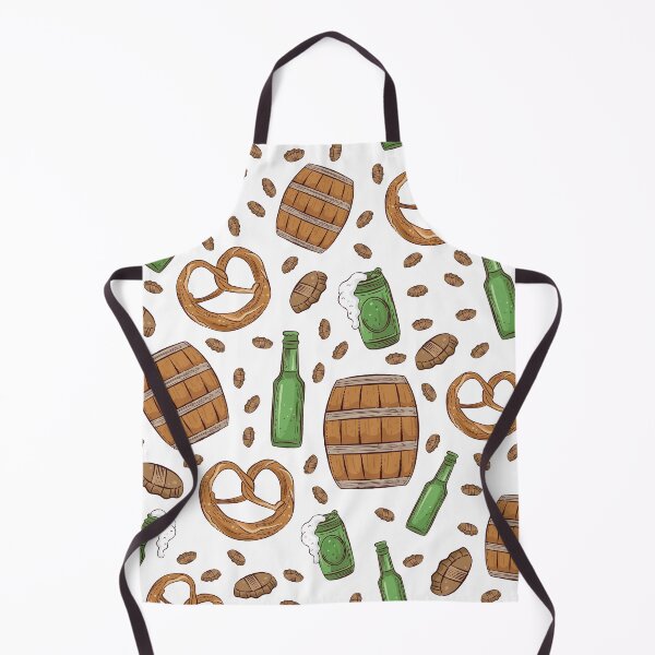 Item preview, Pretzels and Beer Oktoberfest Pattern (White) designed and sold by Geo De la Cruz.